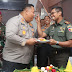 Hadiah HUT Bhayangkara ke-79, TNI Berikan Kejutan Tumpeng Kepada Kapolres Pasuruan