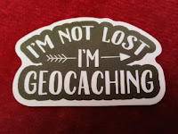 I'm not lost I'm geocaching