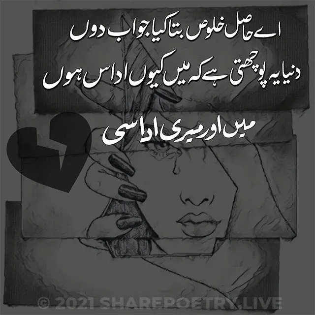 download image Main Aur Meri Tanhai Poetry in Urdu