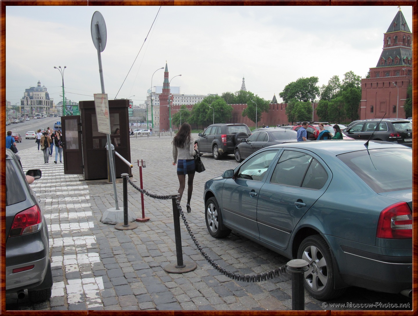 View of the Kremlin Wall