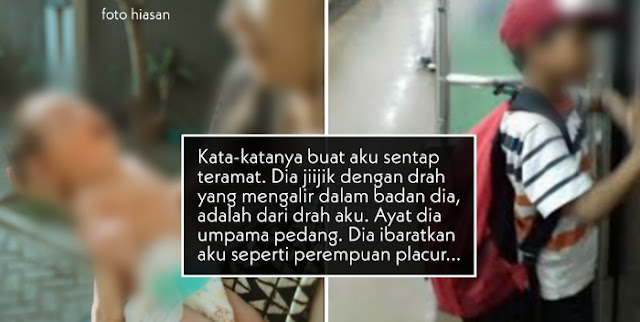 Krn aib, aku serahkan anak. 12 thn berlalu, kami bertemu. Tp anakku rs jijik. Digelarnya aku placur