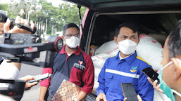 Pemkab Serang Salurkan Bantuan Satu Ton Gula Pasir untuk Korban Banjir Kota Serang