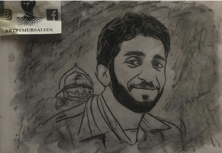 Mursaleen Abbas Mir, an inspiring artist from Srinagar is inspiring others