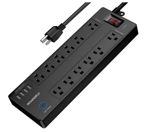 ANHAORUI Smart Plug Power Strip Work with Google Home