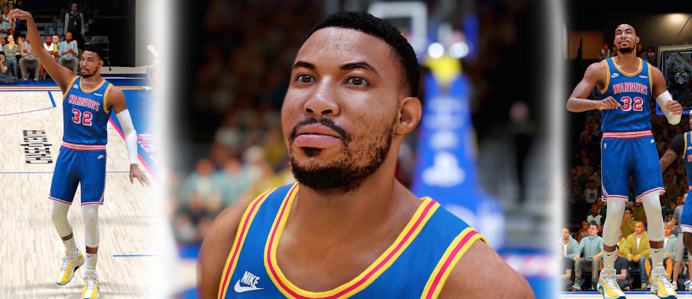 Warriors Players Cyberfaces MiniPack by PPP | NBA 2K22