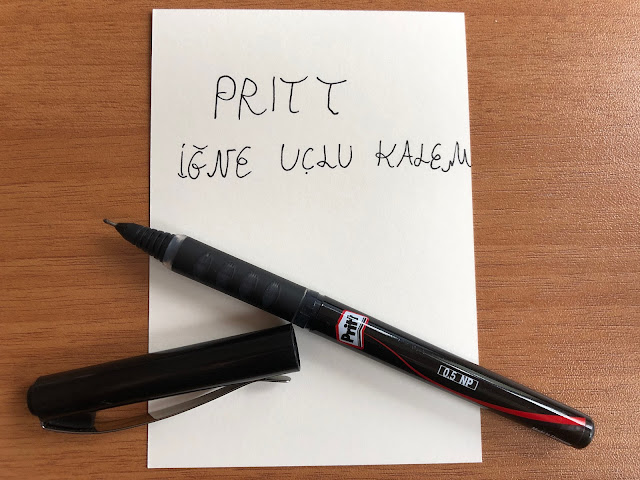 Pritt iğne uçlu kalem