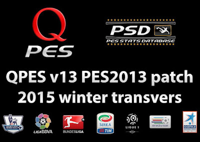 PES 2013 QPES Patch 2013 Season 2014/2015