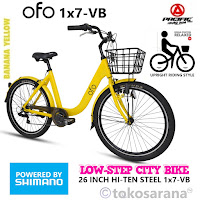 sepeda kota pacific ofo city bike