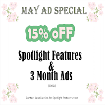 MAY AD SALE