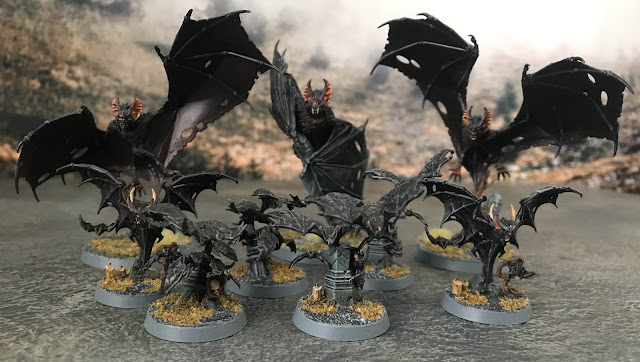 Age of Sigmar Fell Bats and Bat Swarms