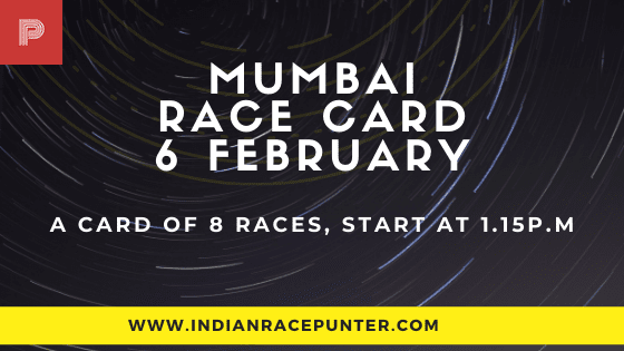 Mumbai Race Card 6 February