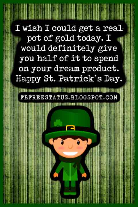 Happy St Patrick’s Day Messages