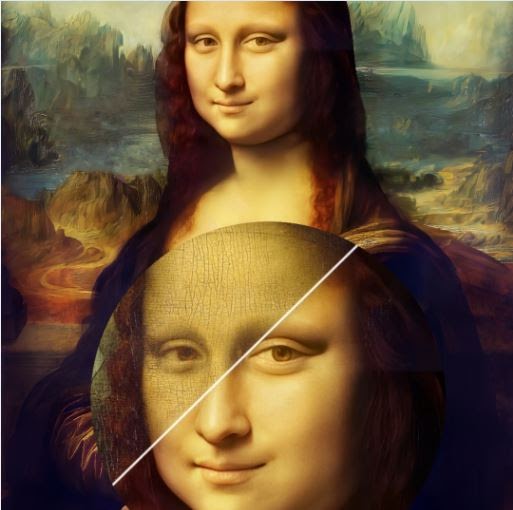 Restored art: Mona Lisa Restored