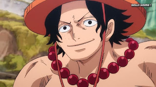 ワンピースアニメ 894話 ワノ国編 | 火拳のエース かっこいい | ONE PIECE Portgas D.Ace