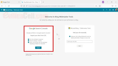 Daftar Verifikasi Blog ke Bing Webmaster Tools