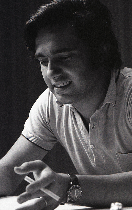 1970 El compositor Luis Maria Serra - En Radio Municipal