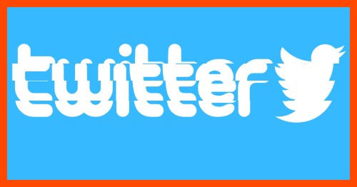 A broken Twitter logo