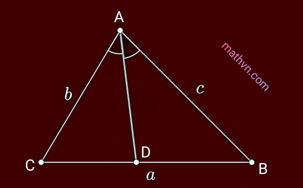 Công thức tính phỏng nhiều năm lối phân giác (trong) của tam giác - Toán ...