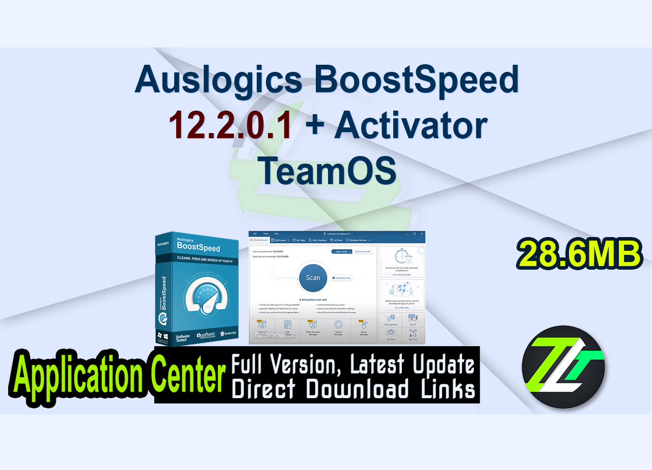 Auslogics BoostSpeed 12.2.0.1 + Activator TeamOS