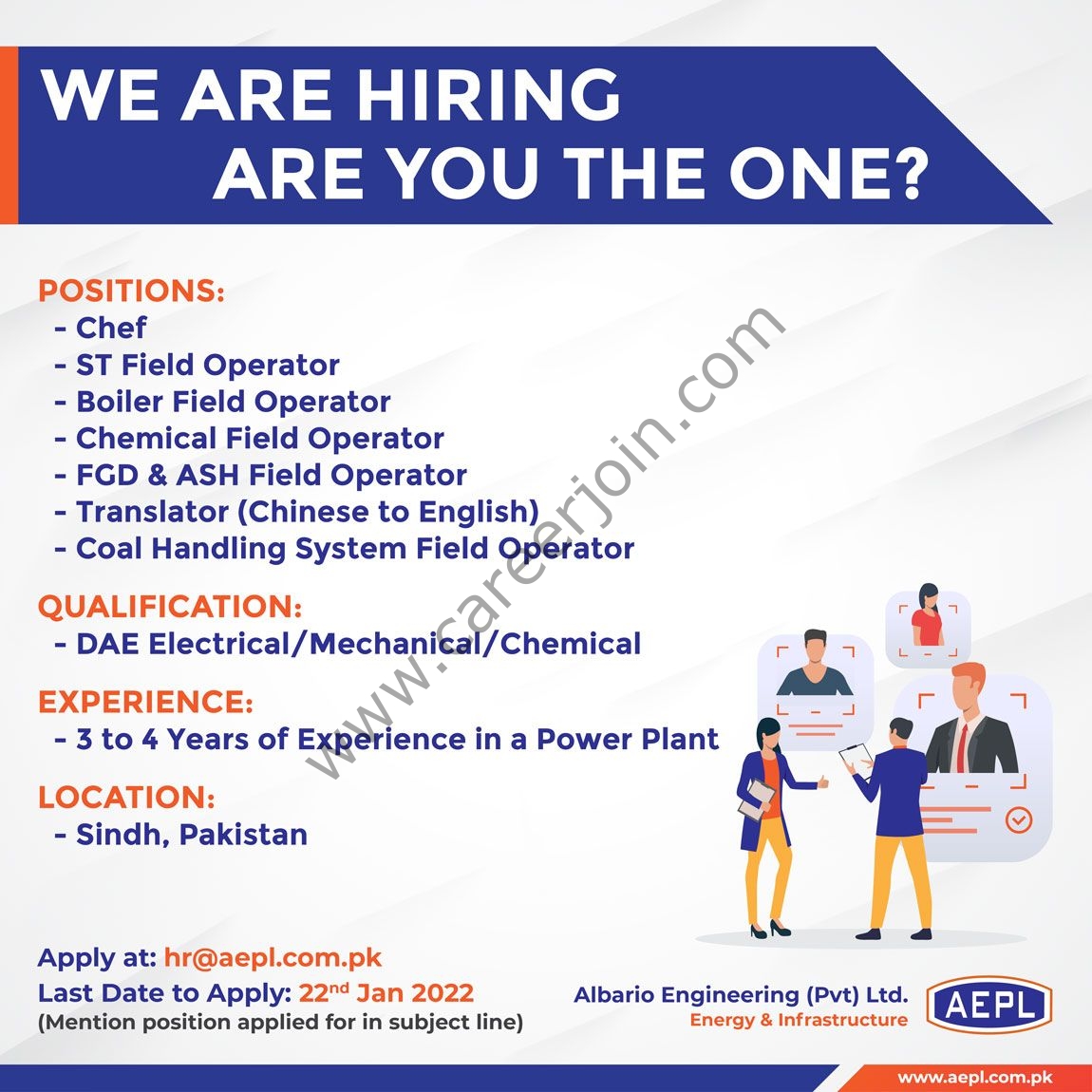 Albario Engineering Pvt Ltd Jobs 2022 in Pakistan