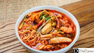 Jjampong Formula, Korean Spicy Seafood Noodles