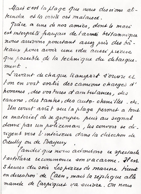 p Creully sur Seulles - A creully en 1944, elle témoigne de la libération.