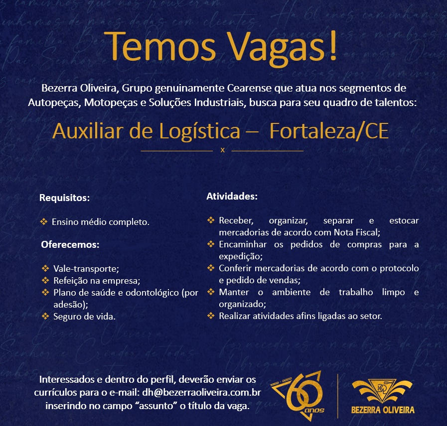 AUXILIAR DE LOGÍSTICA