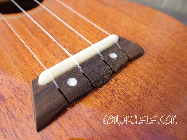 Ashbury AU-24S Soprano Ukulele bridge