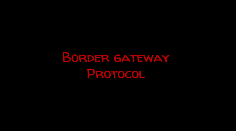 Border Gateway Protocol