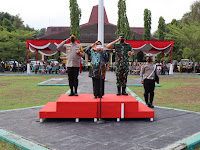 Hadapi Nataru, Bupati Tegal pimpin Apel Gelar Pasukan