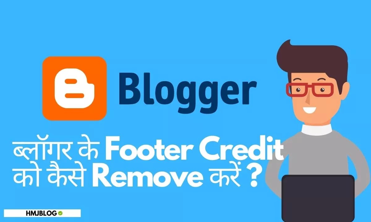 How to remove blogger templates footer credit
