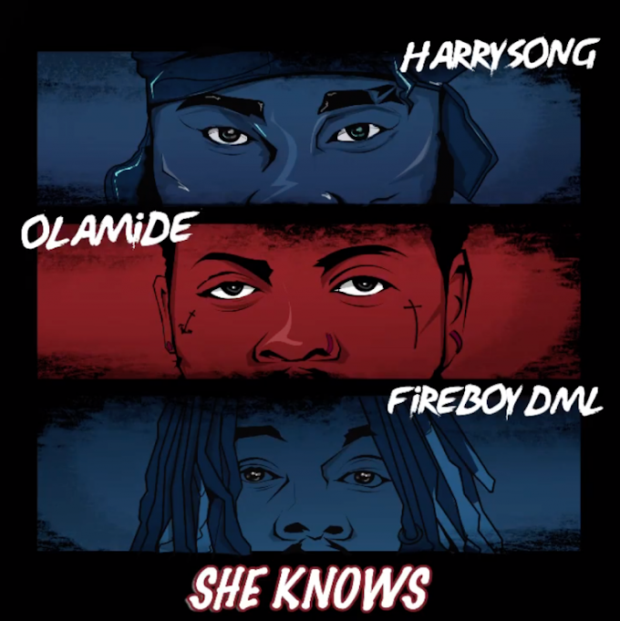 Harrysong – “She Knows” ft. Fireboy DML x Olamide