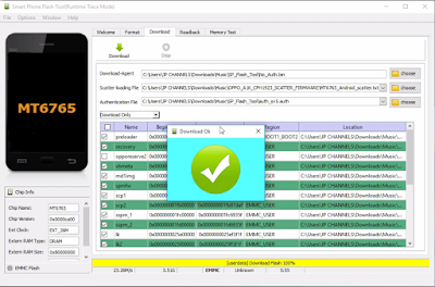 Flash Firmware Infinix Hot 8 X650C via Flashtool Bootloop