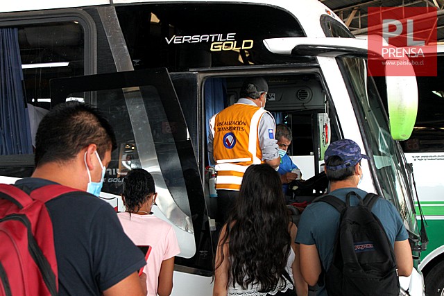 MTT entrega ranking de infracciones a buses interurbanos