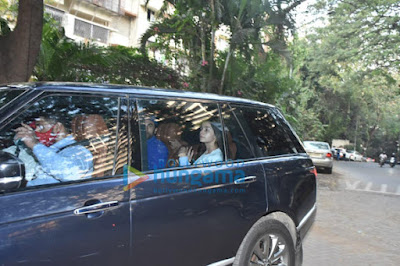 Ranbir Kapoor and Alia Bhatt spotted at old Dharma office in Khar photos.