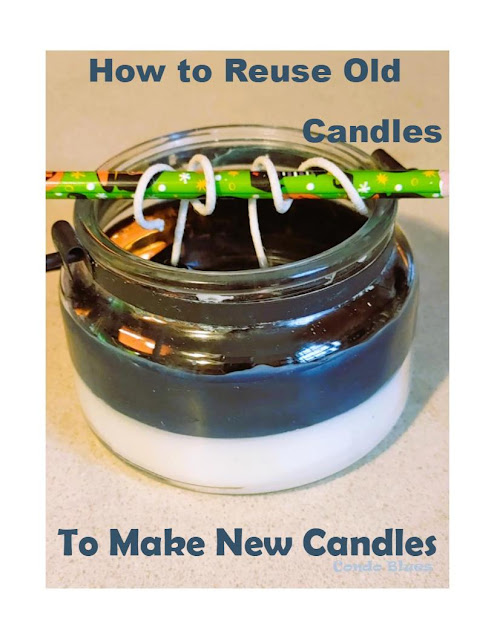 how to recycle old candles into new ones