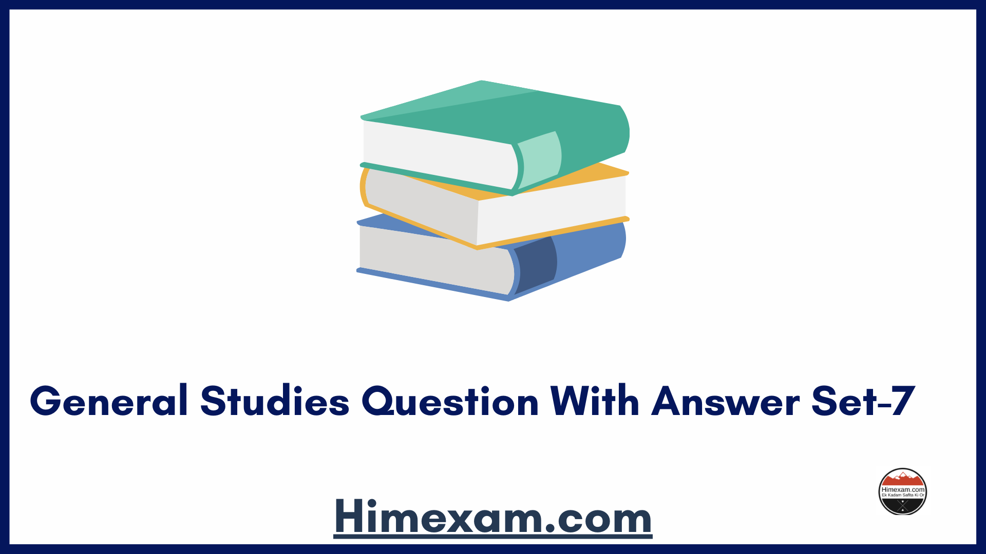 General Studies Question With Answer Set-7