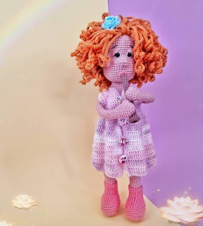 PATRON GRATIS MUÑECA FLAUTISTA AMIGURUMI 49587 👩