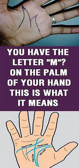 You Have The Letter ‘M’? On The Palm Of Your Hand, This Is What It Means