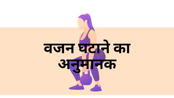 वजन घटाने का अनुमानक