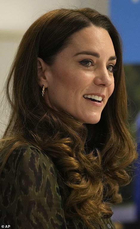 Duchess Kate Visits SHOUT Mental Health Text Service in London