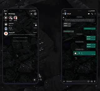 Leaf v4 Theme For YOWhatsApp & Delta WhatsApp