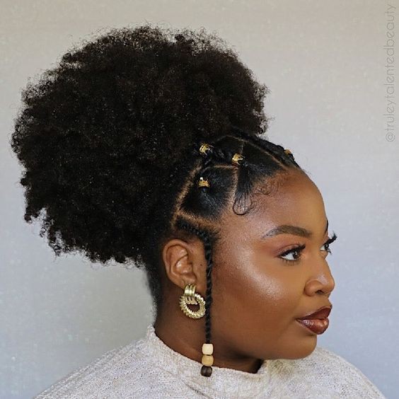 Style your Natural Hair these Ways