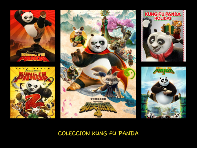 Coleccion kung fu panda (2008-2024) latino+ opcion descarga