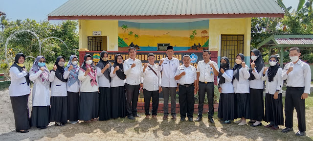 Program Kerja 100 Hari Kadisdikpora Terpilih Gencar Lakukan Kunker di Setiap Sekolah.