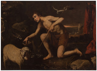 Saint John the Baptist XVII century. Oil on canvas