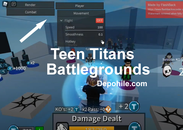 Roblox Teen Titans Battlegrounds Script Hilesi Yapımı 2022