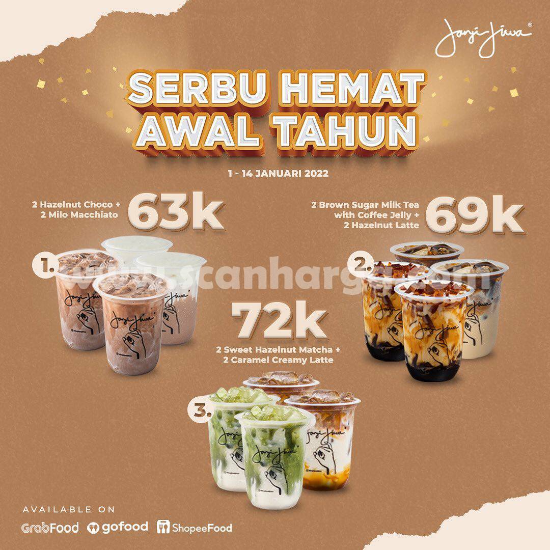 Promo KOPI JANJI JIWA Serbu Hemat Tahun Baru 2022