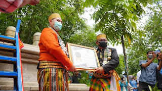 Bupati Pangkep Dampingi Bupati Bone Ziarah ke Makam Raja Bone di Kampung Siang