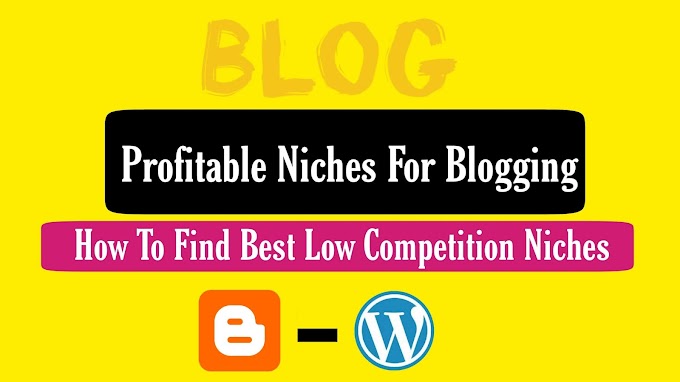 Best Profitable Niches Idea For Blogging With Low Competition 